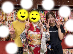 袴レンタル　振袖レンタル　くすみ　キラキラ　かわいい　梅田　大阪　安い　イマドキ　古典　くすみカラー　前撮り　ヴィンテージ　渋い